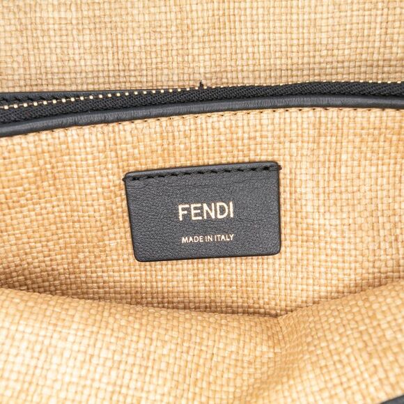 Fendi Medium Raffia By The Way Satchel - Picture 5 of 10
